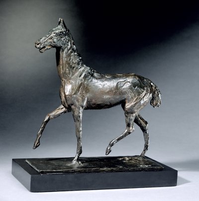 Trotting Horse by Edgar Degas