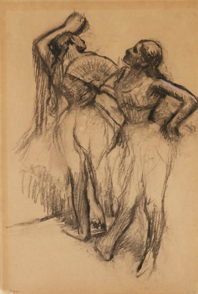 Two Dancers by Edgar Degas