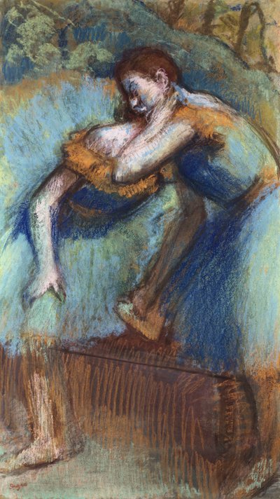 Two Dancers by Edgar Degas