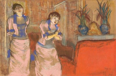 Two Women by Edgar Degas