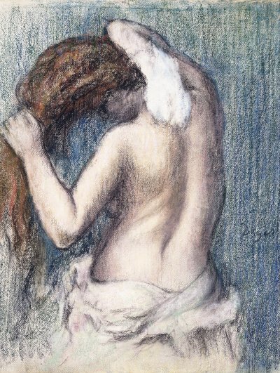 Woman Drying Herself by Edgar Degas