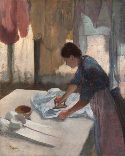 Woman Ironing by Edgar Degas