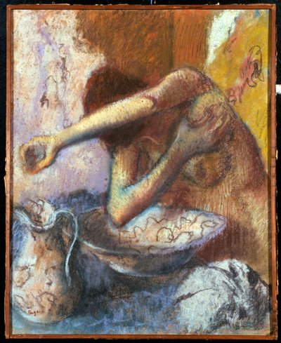 Woman at Her Toilet by Edgar Degas