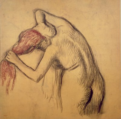 Woman Drying Herself by Edgar Degas