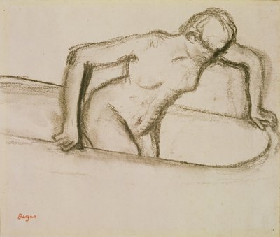 Woman in Tub by Edgar Degas
