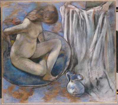 Woman in the Tub by Edgar Degas