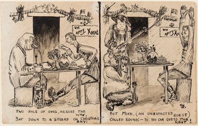 Un Appy Xmas, 17 November 1917 by Edgar Fryer
