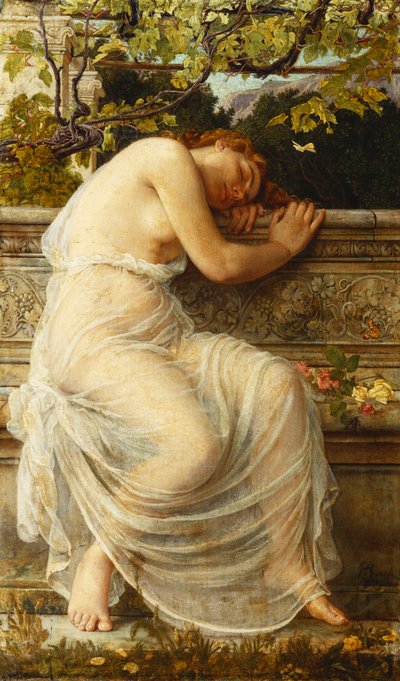 The Sleeping Girl by Edith Ridley Corbet