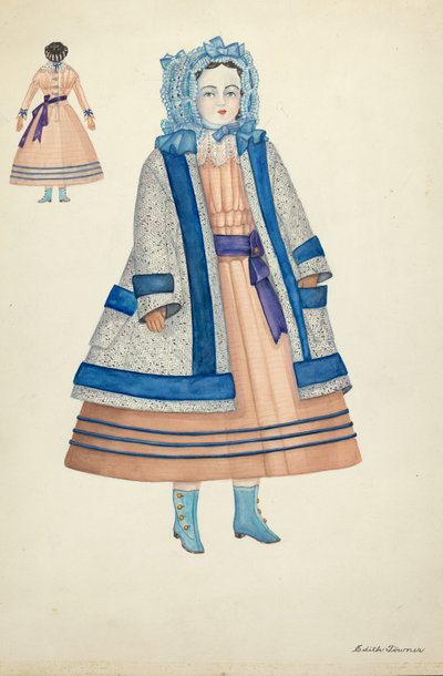 Doll: "Rose Bates" by Edith Towner