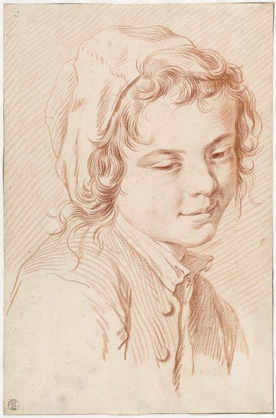 Head of a Boy by Edmé Bouchardon