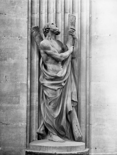Saint Andrew by Edmé Bouchardon