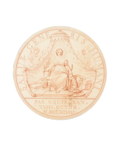 The Peace of Aix-la-Chapelle, 1748 by Edmé Bouchardon