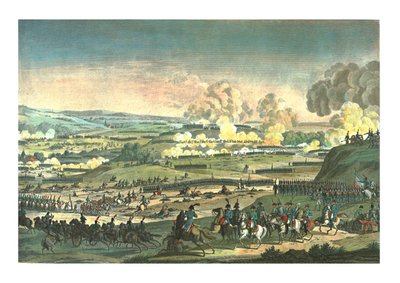 Battle near Jena, 14 October 1806 by Edme Bovinet