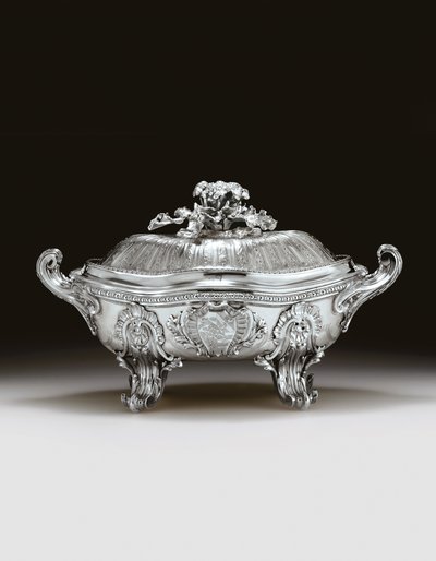 Louis XV Tureen, Cover and Liner by Edme Pierre Balzac