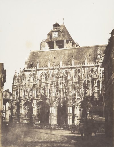 Cathedral of Louviers, General View by Edmond Bacot
