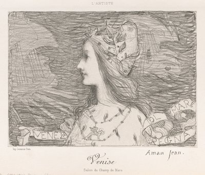 Venice by Edmond François Aman Jean