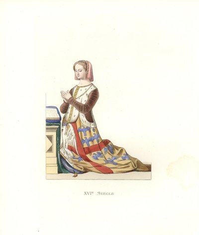 Louise de Montmorency (1496-1547) by Edmond Lechevallier Chevignard