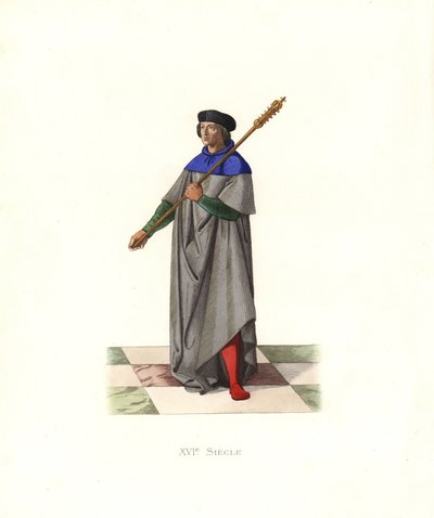 Mace-Bearer under King Louis XII by Edmond Lechevallier Chevignard