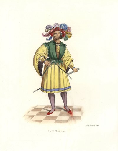 Patrician of Nuremberg by Edmond Lechevallier Chevignard