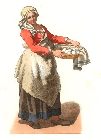Peasant of Milan (Italy) by Edmond Lechevallier Chevignard