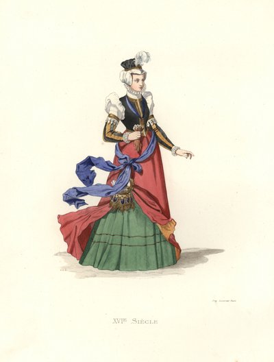 Swiss Lady by Edmond Lechevallier Chevignard