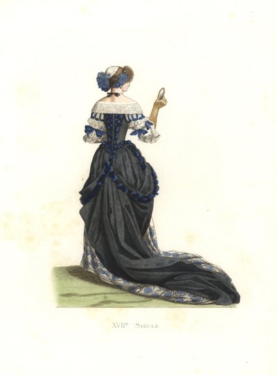 Woman in Town Costume by Edmond Lechevallier Chevignard
