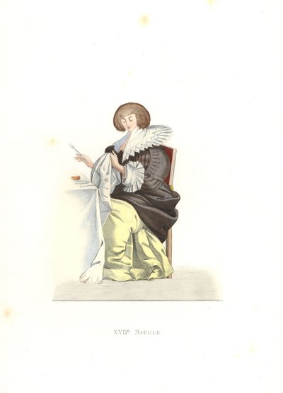 Woman of France by Edmond Lechevallier Chevignard