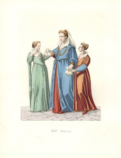 Women of Venice by Edmond Lechevallier Chevignard