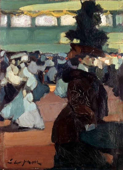 At a Ball, 1905 by Edmond Lempereur