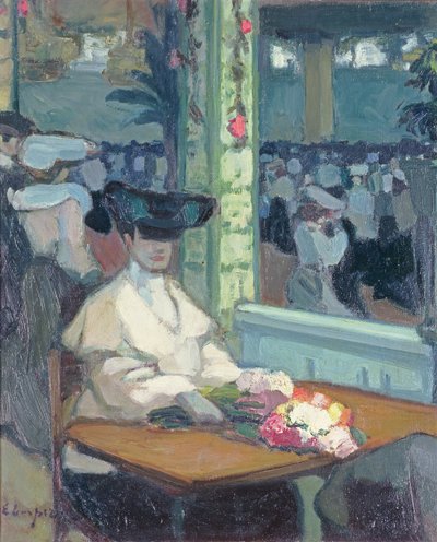 Waiting (Moulin de la Galette) by Edmond Lempereur