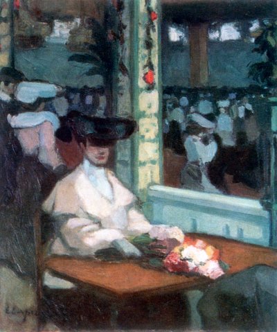 Waiting, Moulin de la Galette by Edmond Lempereur