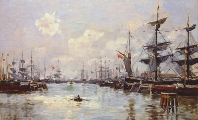 The Port by Edmond Petitjean