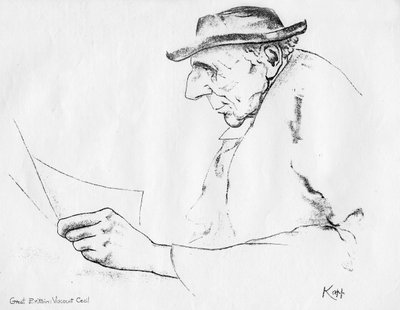 Viscount Cecil, British Statesman, 1935 by Edmond Xavier Kapp