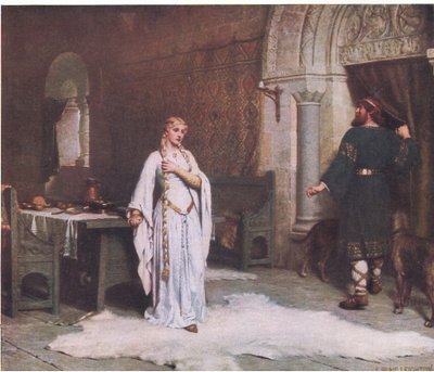 Godiva, Bibbys Annual by Edmund Blair Leighton
