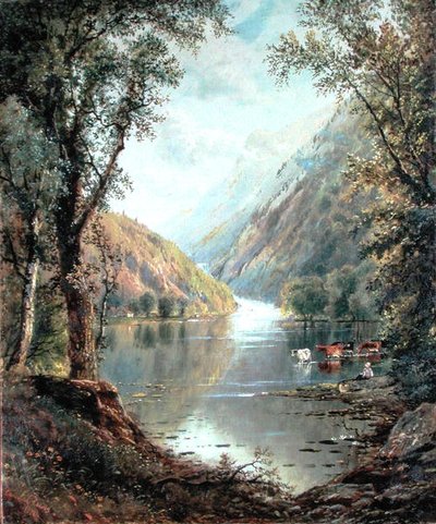 Scene in the Catskills by Edmund Darch Lewis