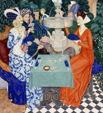 Queen Isabella of Bavaria by Edmund Dulac