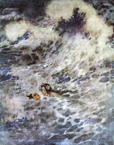 The Little Mermaid by Edmund Dulac