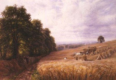 Bringing in the Harvest by Edmund George Warren