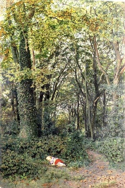 Lost in the Woods by Edmund George Warren