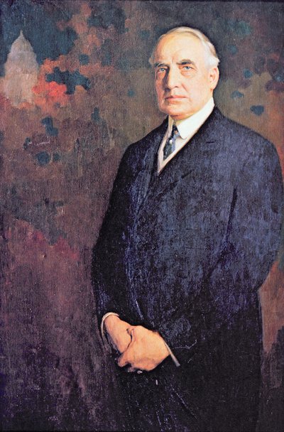Warren G. Harding (1865-1923) by Edmund Hodgson Smart