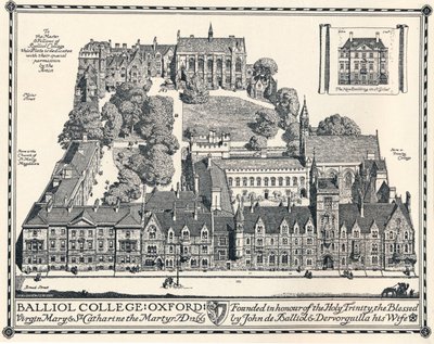 Balliol College, Oxford by Edmund Hort New