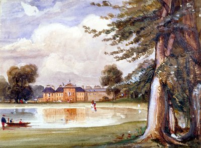 View of Kensington Palace, Kensington, London, c. 1840 by Edmund Marks