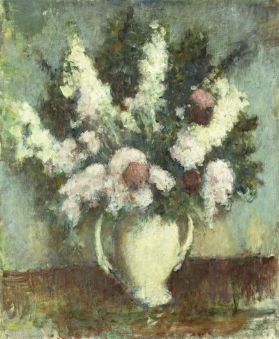 Still Life with Lilacs by Edmund William Greacen