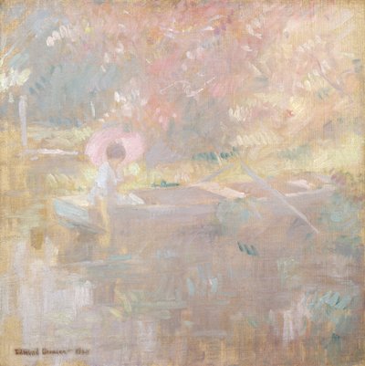 The Lady in the Boat by Edmund William Greacen