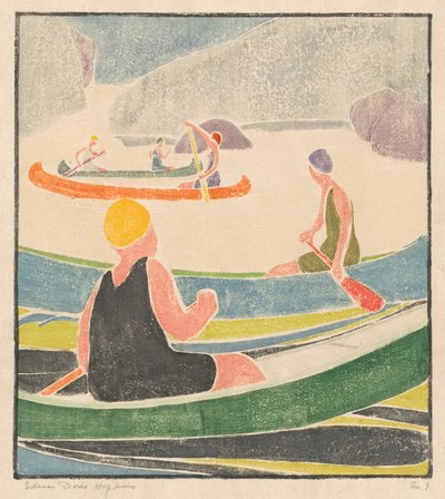 Canoes by Edna Boies Hopkins