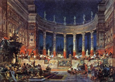 Feast at Nero by Edoardo Marchioro