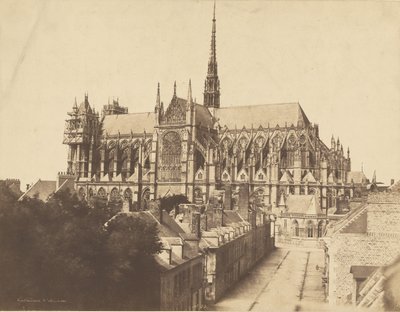 Amiens Cathedral by Édouard Baldus