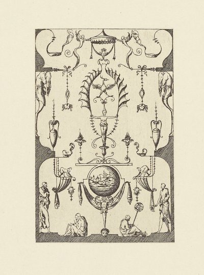 Design after an Antique Painting by Édouard Baldus