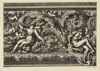 Design by Jean le Pautre by Édouard Baldus