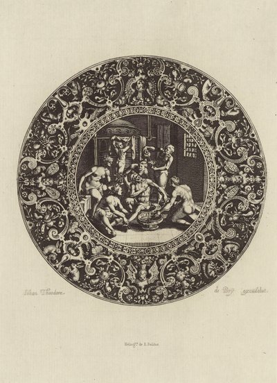 Design by Johann Theodor de Bry by Édouard Baldus